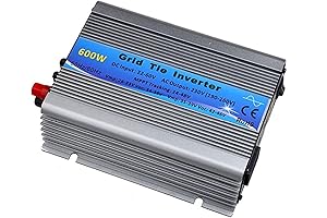 600W Solar Grid Tie Inverter for 30V 36V Solar Panel/Battery, AC110V Output