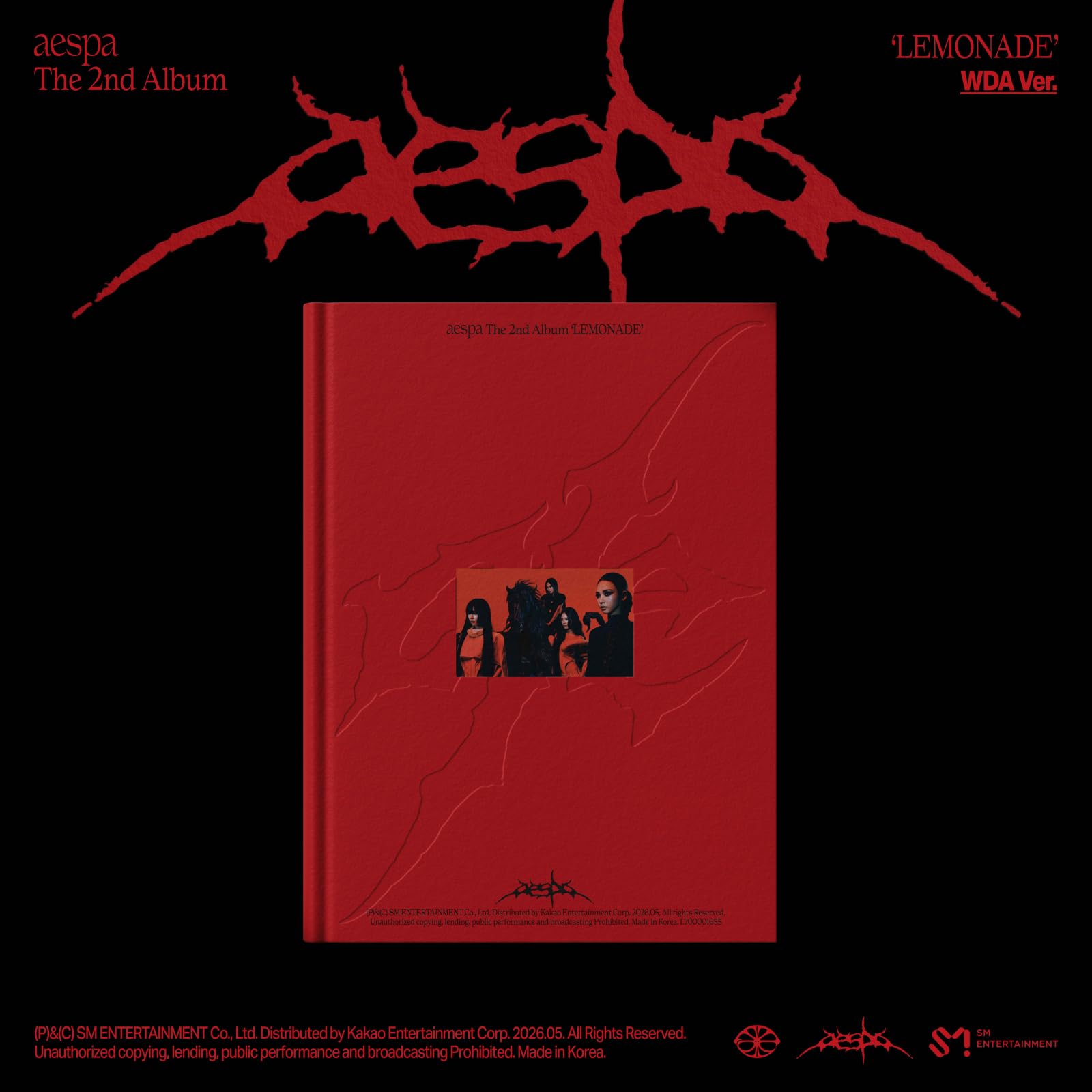 Amazon.co.jp: aespa The 2nd Album [LEMONADE] (WDA ver.)（韓国盤
