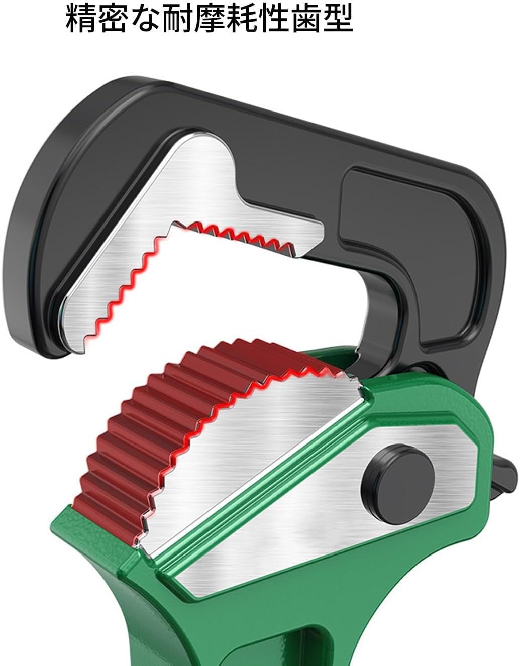 配管用プライヤー - 自動車用チューブレンチ - 家庭・ガーデニング・電気工事・キッチン・プール・メカニック・HVAC設置対応  グリップ調整式モンキーレンチ | 工業用チューブクランプツール | 自動調整式多角形ウォーターパイププライヤー 機械・電気工事・ガー パイプ ... ウォーターポンププライヤー,工業用チューブクランプツール - 多目的多角形パイププライヤー ガーデニング・プール・家庭用・建設・電気