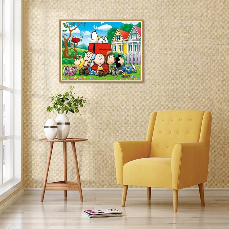 Amazon | スヌーピー-ダイヤモンドペインティング5Dセット手作り