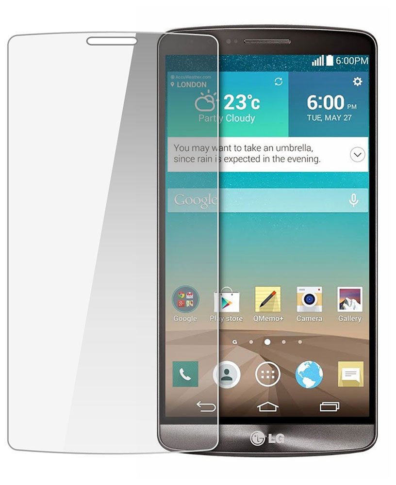 GAX LG G3 Curved Tempered Glass Screen Protector, Ultimate Shield Protector, scratch free Screen Guard HD+ 9H Hardness Toughened Tempered Glass Screen Protector for LG G3