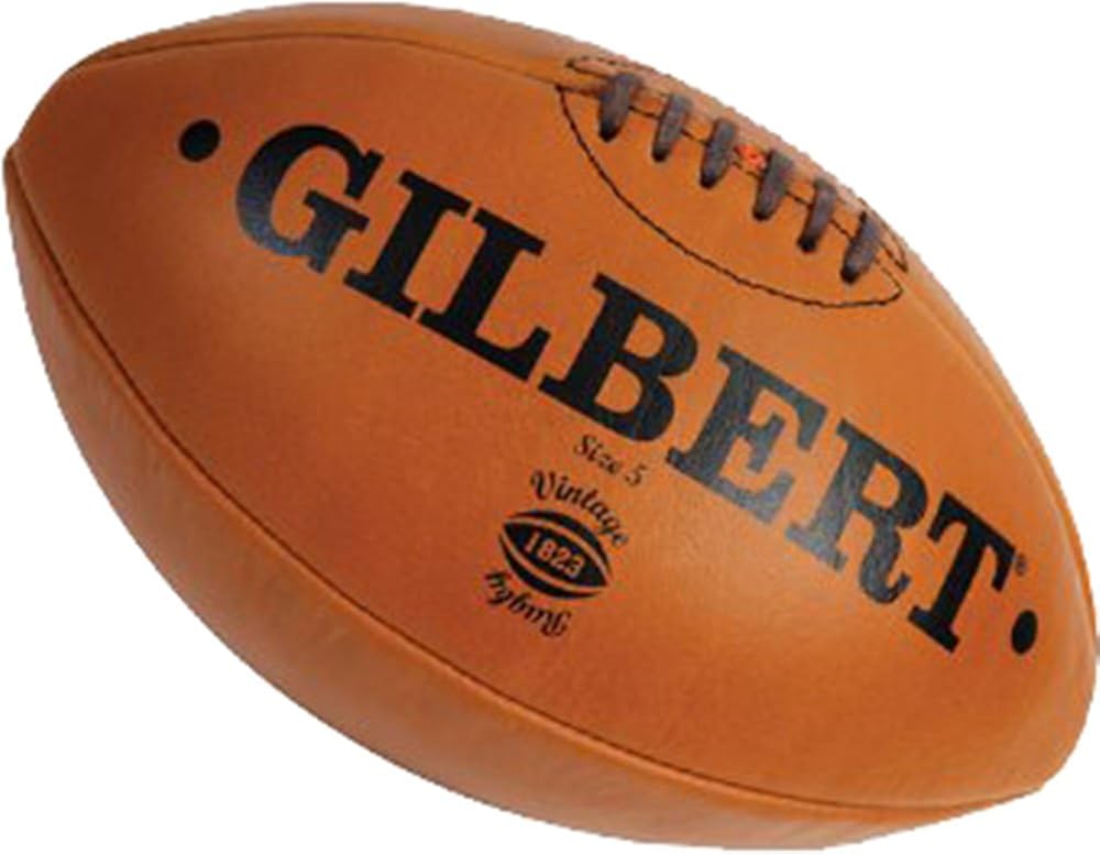 New Gilbert Leather Vintage Rugby Ball Size Mini Amazon.co.uk Sports & Outdoors