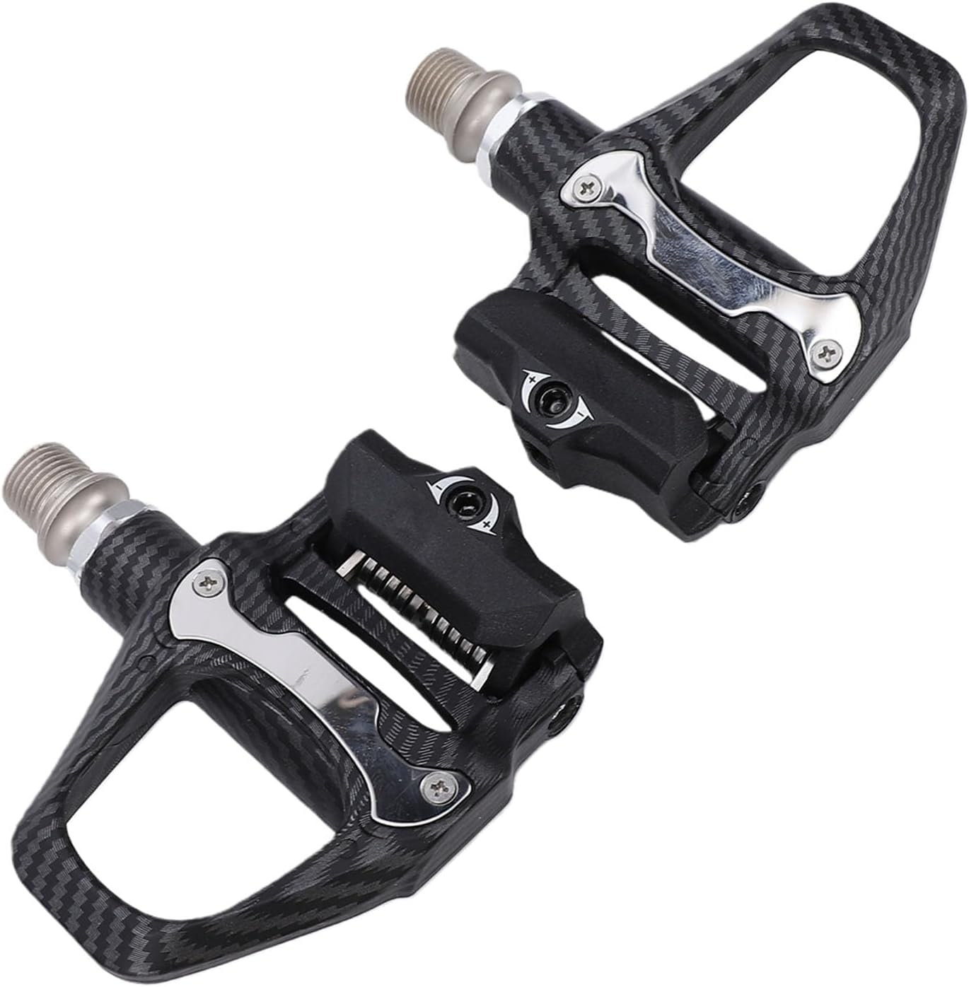 Road Bike Pedals, Road Bike Self Locking Pedals with Cleats for Bicycle Cycling