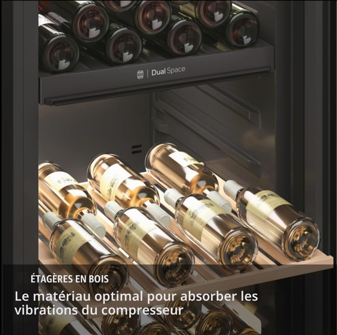 Cave de vieillissement 49 Btls HAIER 49,7cm, 4861388