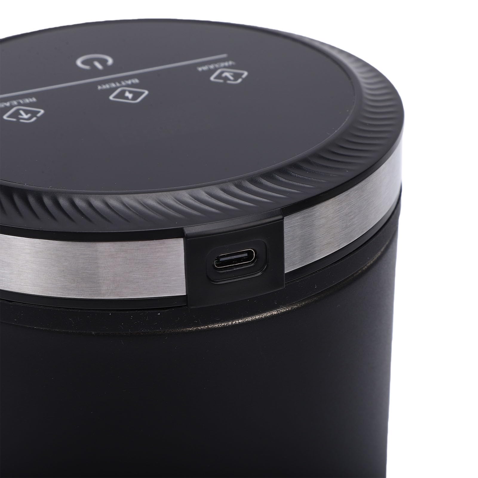 AUNMAS Vakuum-Kaffeekanister, Luftdicht, Digitalanzeige, USB, Automatische Aufladung, Edelstahl-Lebensmittelaufbewahrungsbehälter für Zucker, Gemahlenen Kaffee, Bohnen, Tee, Zucker