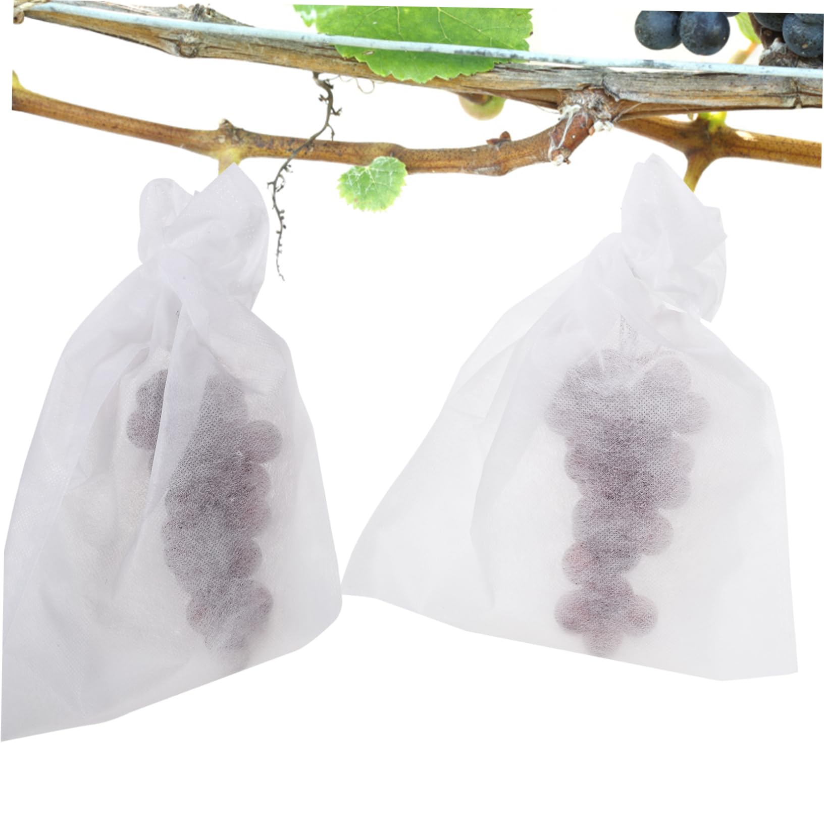 BESPORTBLE 2 Juegos 2 Juegos De Bolsas De Tela para Plantas Alimentos Frutas Bolsas De Malla Bolsas De Cultivo Bolsas Recolectoras De Polvo Bolsas De Productos Bolsas 100 Uds * 2