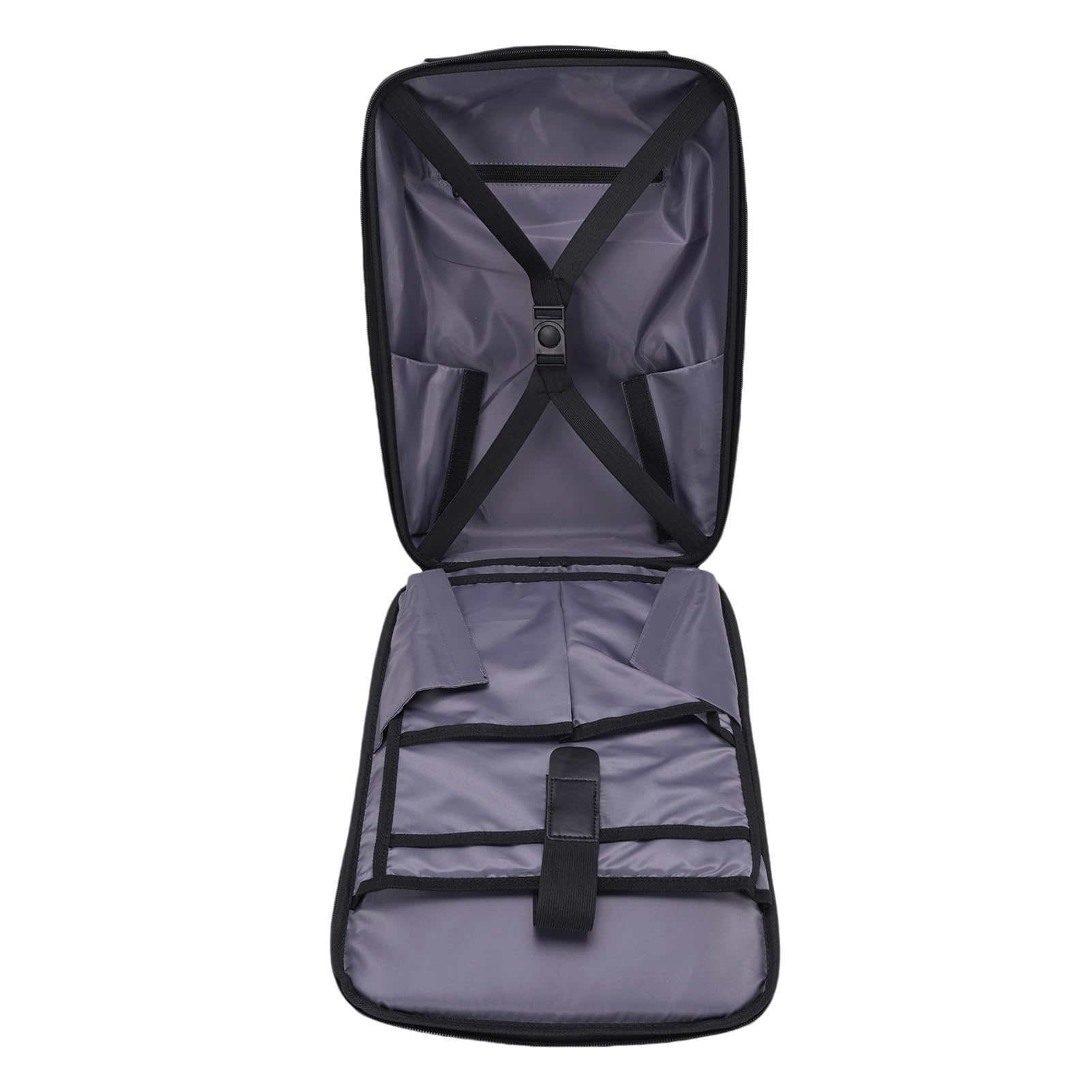 Hyuduo Custodia da Viaggio Rigida Rettangolare per Satellite, Materiale in Cotone per PC, vestibilità Compatta Espandibile per Mini Borsa da Viaggio per Accessori Elettronici, da 18,5 X 12,2 X 3,9 a