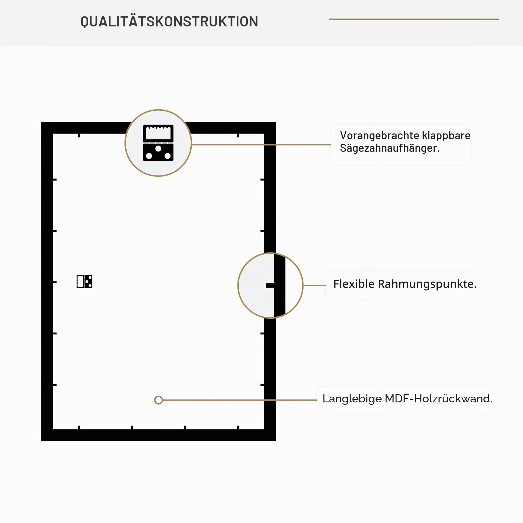 MCS Museum Posterrahmen, 61 x 91,5 cm, Onyx, 24 x 36 in