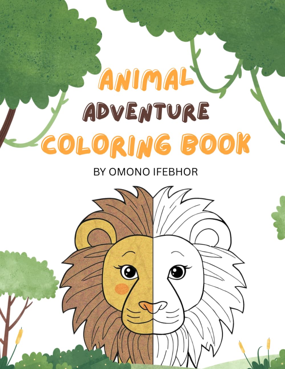 Animal Adventure coloring book