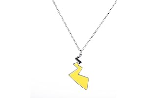 Toys Pika Tail Lightning Necklace For Men Stainless Steel Pendant: A Symbol...
