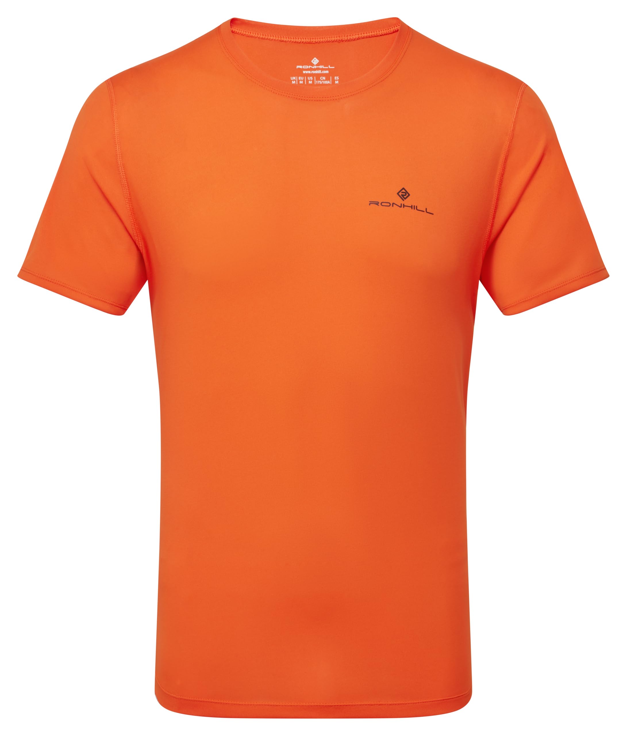 Ronhill Running, Men's Core S/S Tee, Ronhill Red/Black, L