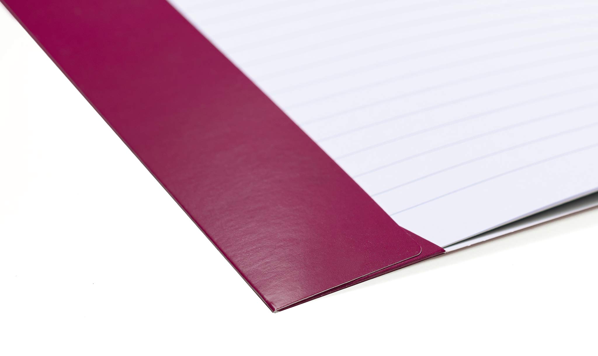 HERMA 19854 Pack of 10 A5 Paper Covers for School Notebooks with Labelling Field Sturdy and Extra Strong Paper, Wine Red - Image 3