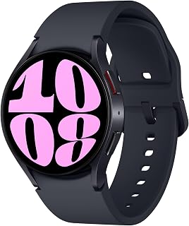 Samsung Galaxy Watch6 Smartwatch, Gesundheitsfunktionen, Fitness Tracker, Bluetooth, 40 mm, Graphit, Inkl. 36 Monate Herstellergarantie [Exklusiv bei Amazon]