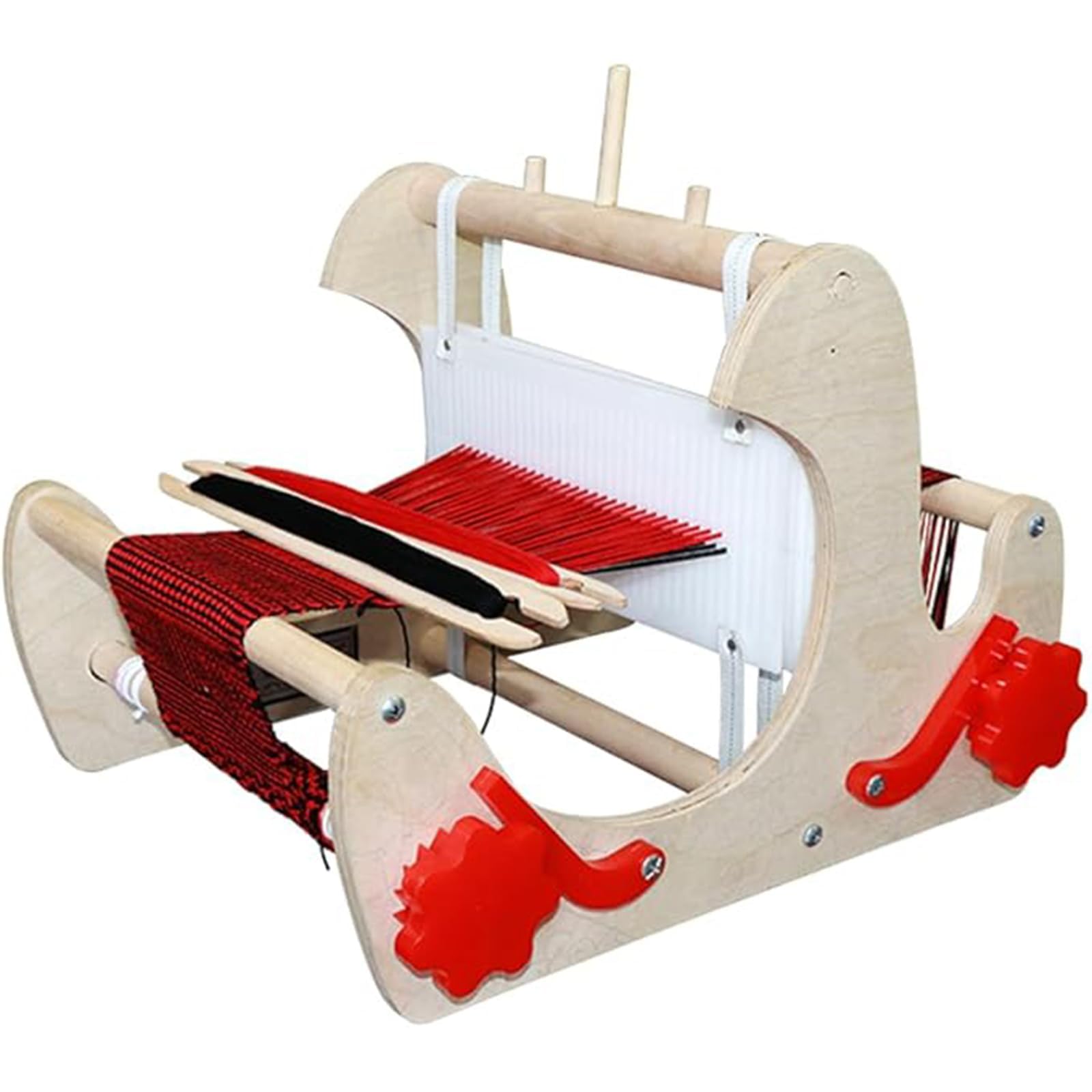 COYEUX Telaio per Tessitura Manuale da Tavolo, Telaio in Legno, Sciarpe lavorate a Maglia, sottobicchieri, tovaglie individuali, per Principianti, Amanti dell'artigianato