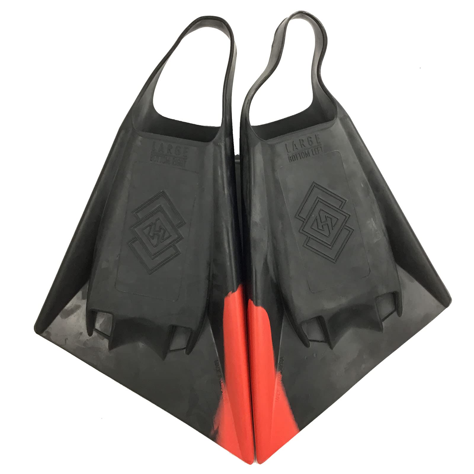 Hubboards Boostin Houston Swimfins - BK/RD - ML