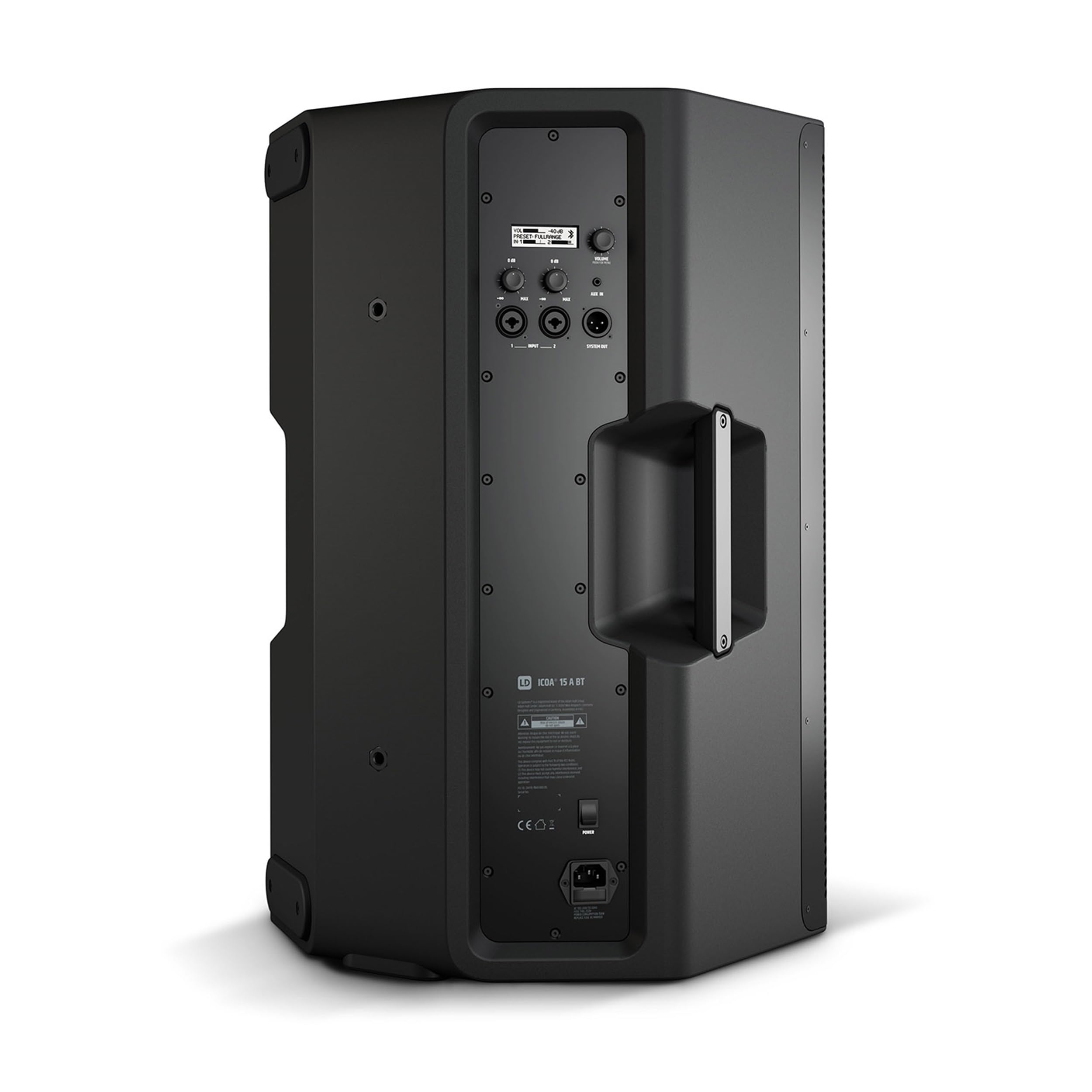 LD Systems ICOA 15 A BT 15" PA-Lautsprecher koaxial aktiv mit Bluetooth