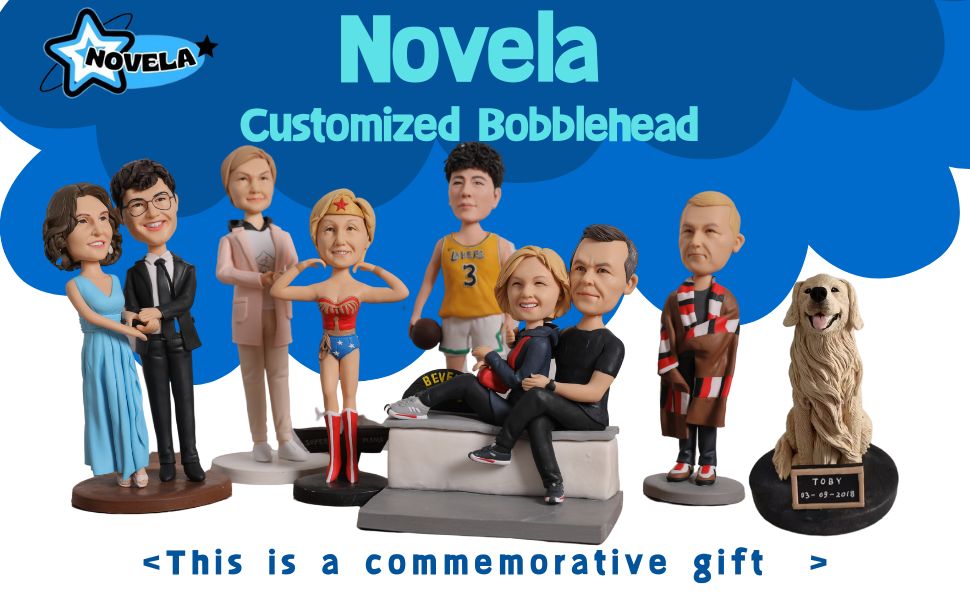 Bobblehead Personalizzato Con Foto - Ornamento Oscillante Per Auto O Scrivania - Foto 7