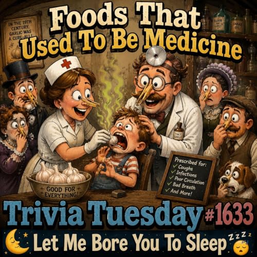 (Overnight Music) Foods That Used To Be Medicine | Trivia Tuesday | #1633 Let Me Bore You To Sleep
