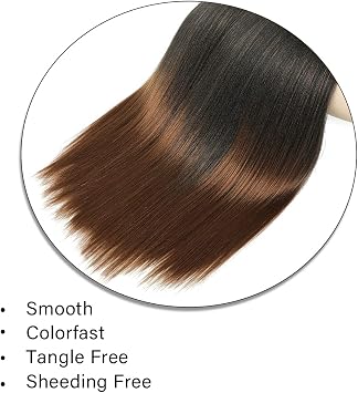 X-Tress 24Easy Braids 8 Packs Spectra Pre-Stretched Braid Hair Ombre Brown Hair Extension Synthetic for Braiding 2 Tone Braids Yaki Braiding-Hair Crochet Twist Braid Ombre Light Brown(T1B/30)