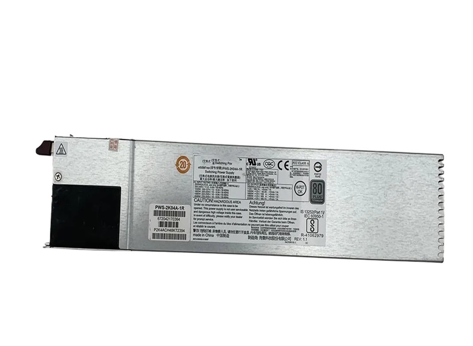 Fuente de alimentación del Servidor PWS-2K04A-1R 2000W