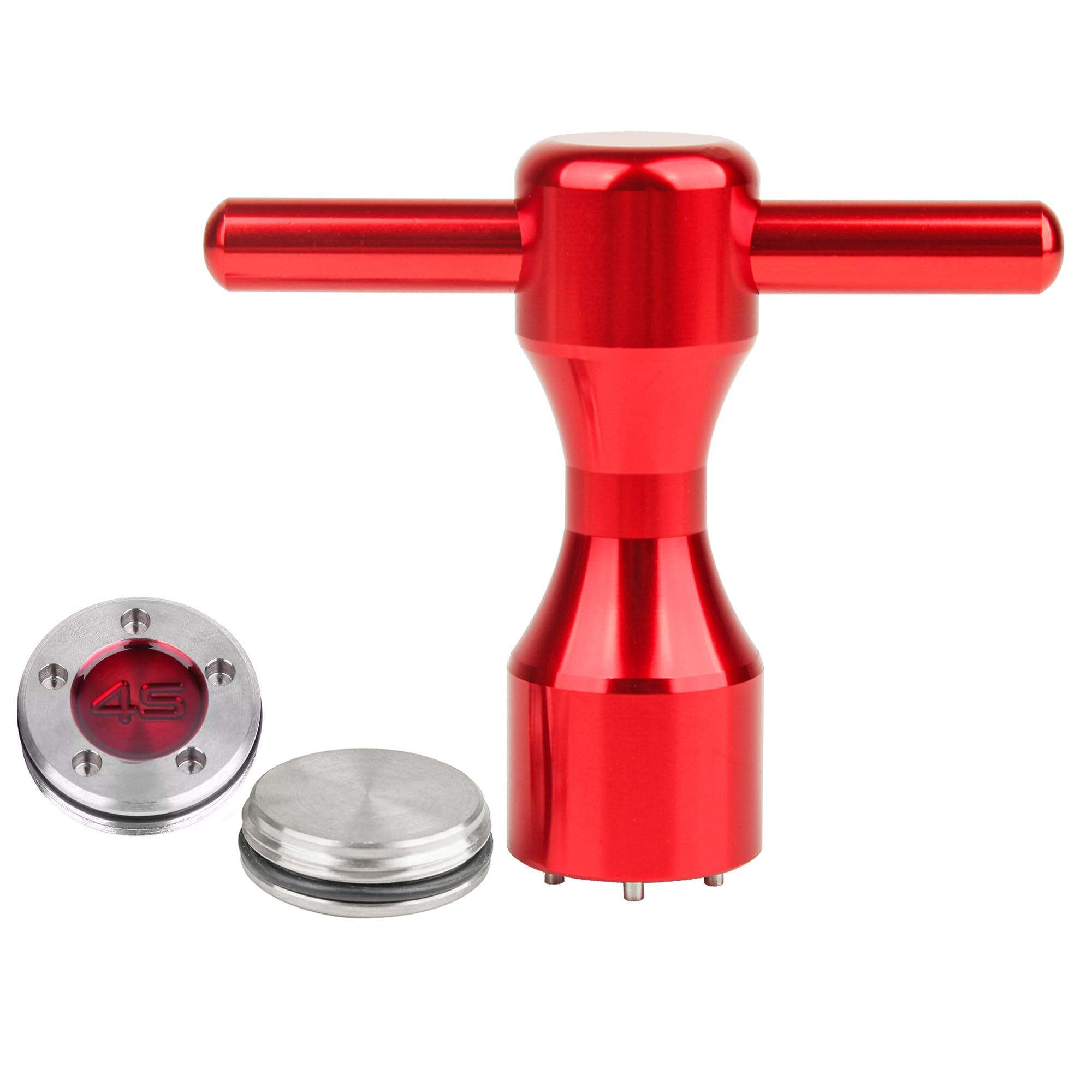 FoFoFo Golf Putter Weights Compatible with Scotty Cameron 2pcs Red 5g/10g/15g/20g/25g/30g/35g/40g/45g with Wrench Kit Set Compatible with Titleist