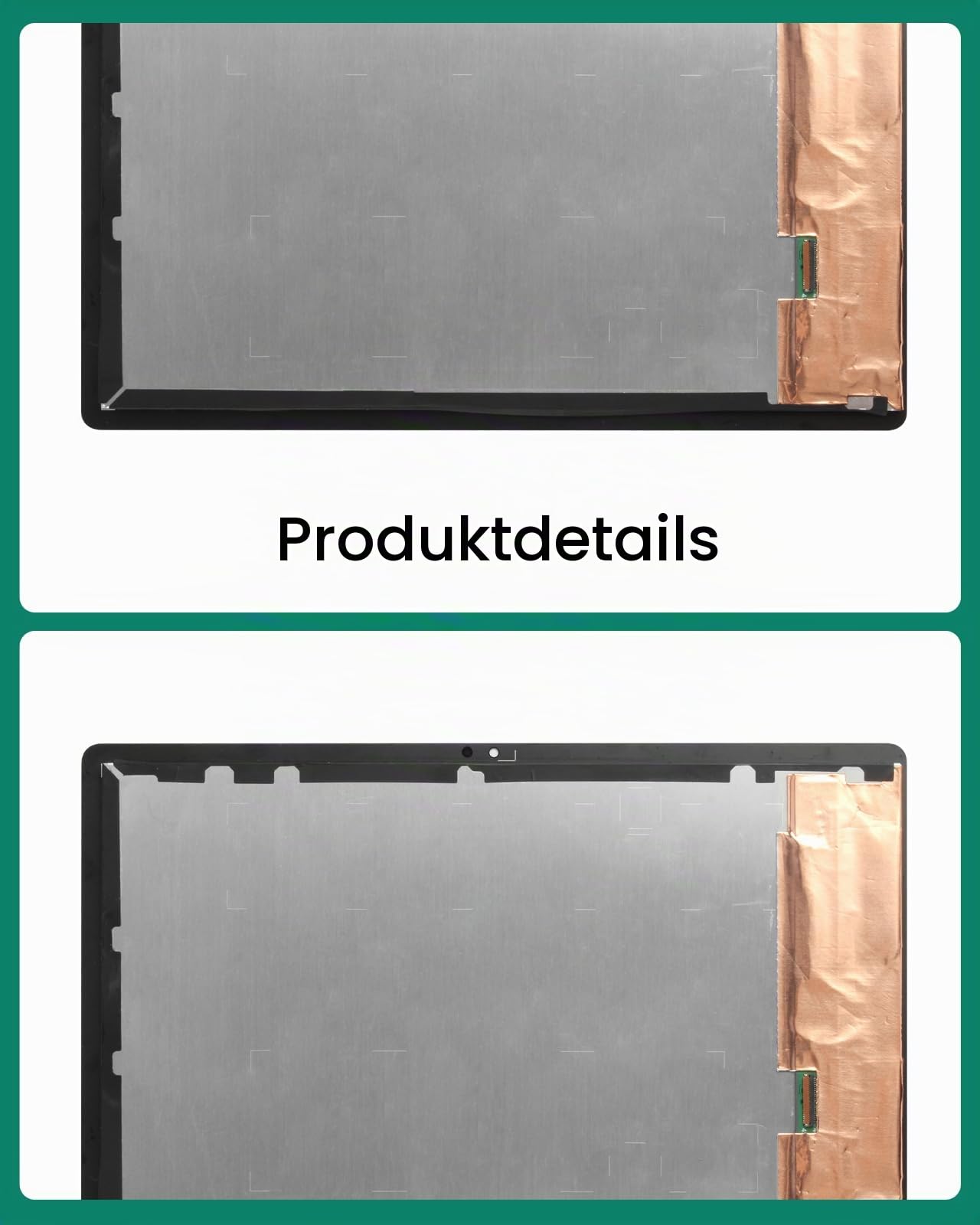 SRJTEK Ersatz-LCD-Bildschirm für Samsung Galaxy Tab A7 10.4 (2020) T500 LCD Display Touch Digitizer Assembly SM-T500, SM-T505 Teile-Kits