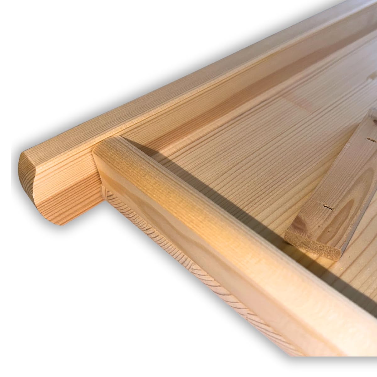 Planche à laver en bois, lavage à main pour chiffons, planche à laver le linge pour éviers de 51 à 72 cm (grand 42 x 4 x 65/72 cm)