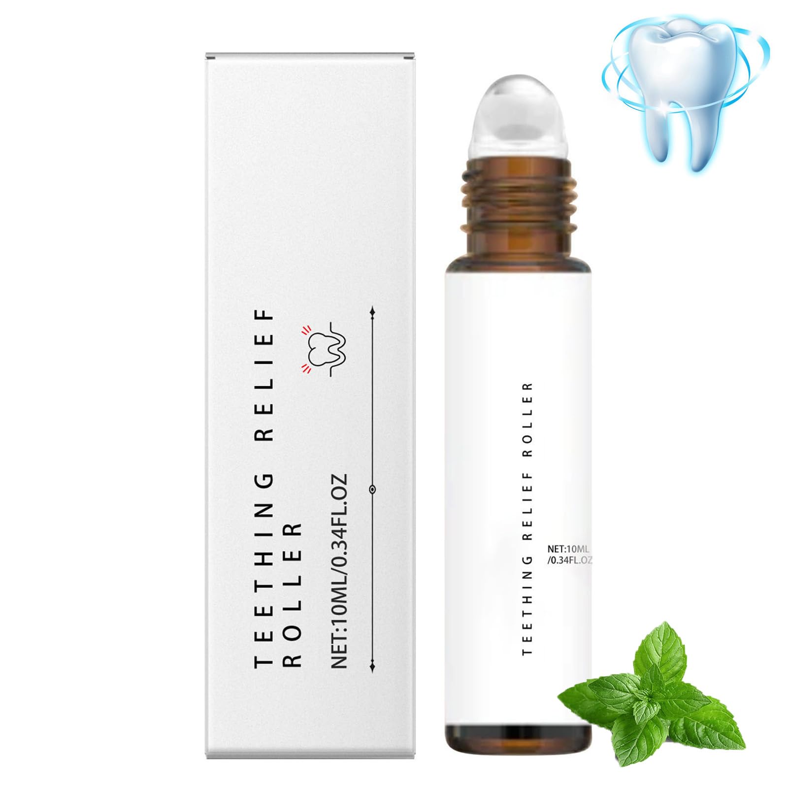 Velaria Teething Roller, Velaria Teething, Natural Pain Relief Roller, Baby Teething Oil Roller, Teething Relief Roller, Natural Teething Relief for Babies, Reduce Teething Discomfort (1PC)