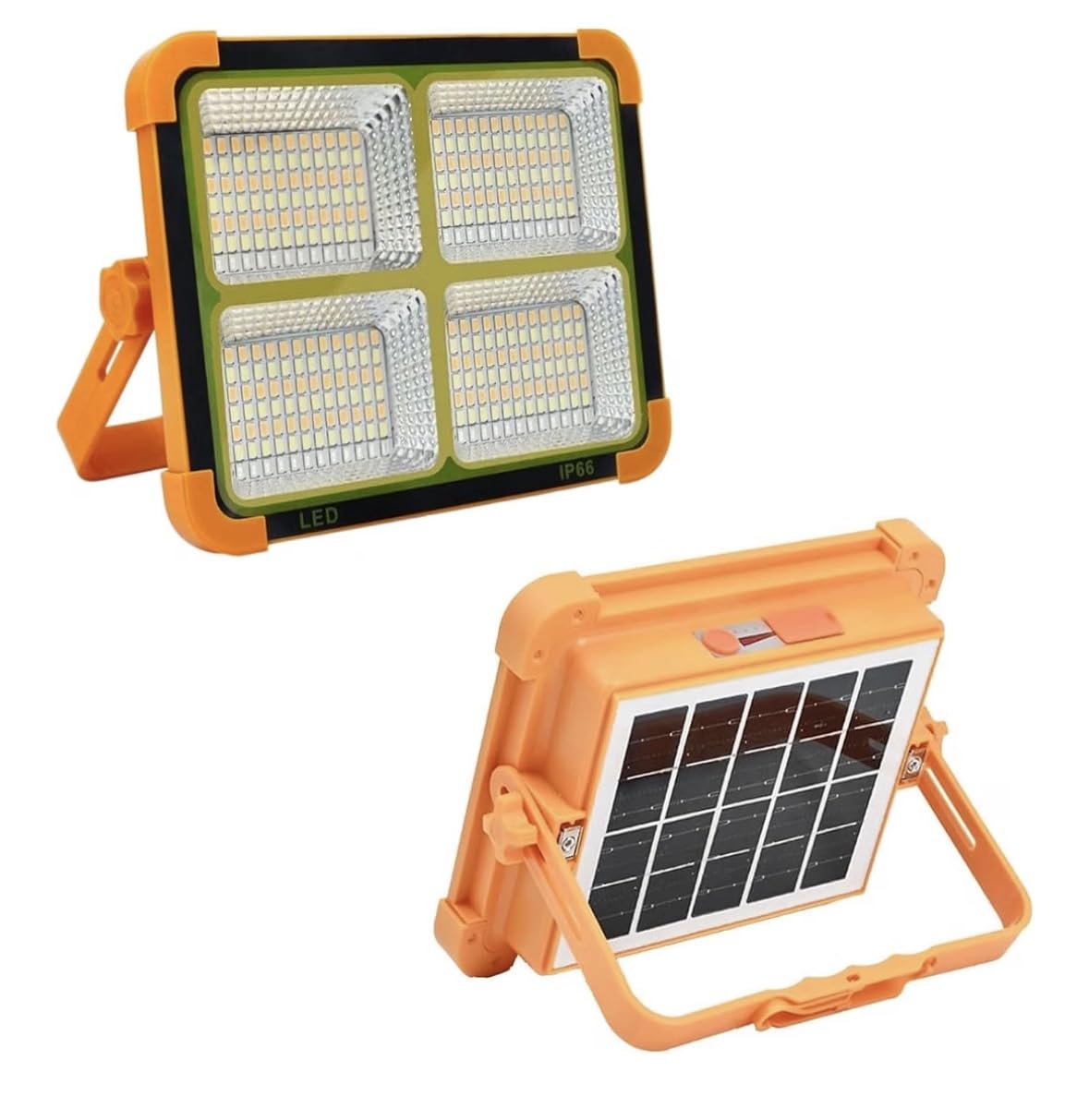 Solar LED Flood Light 100W Rechargeable Waterproof Outdoor Security Light with Solar Panel Garden, Parking, Farm & Home-image-47