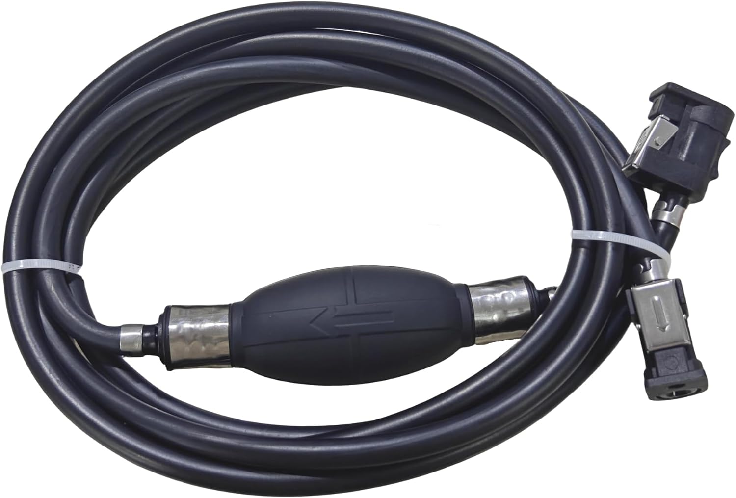 1/4 Inch 6MM Outboard Fuel Line with Connector for Yamaha 4-350 HP Motors with Premium Primer Bulb 6YL-24306-68 6Y1-24306-55 61J-24306-04
