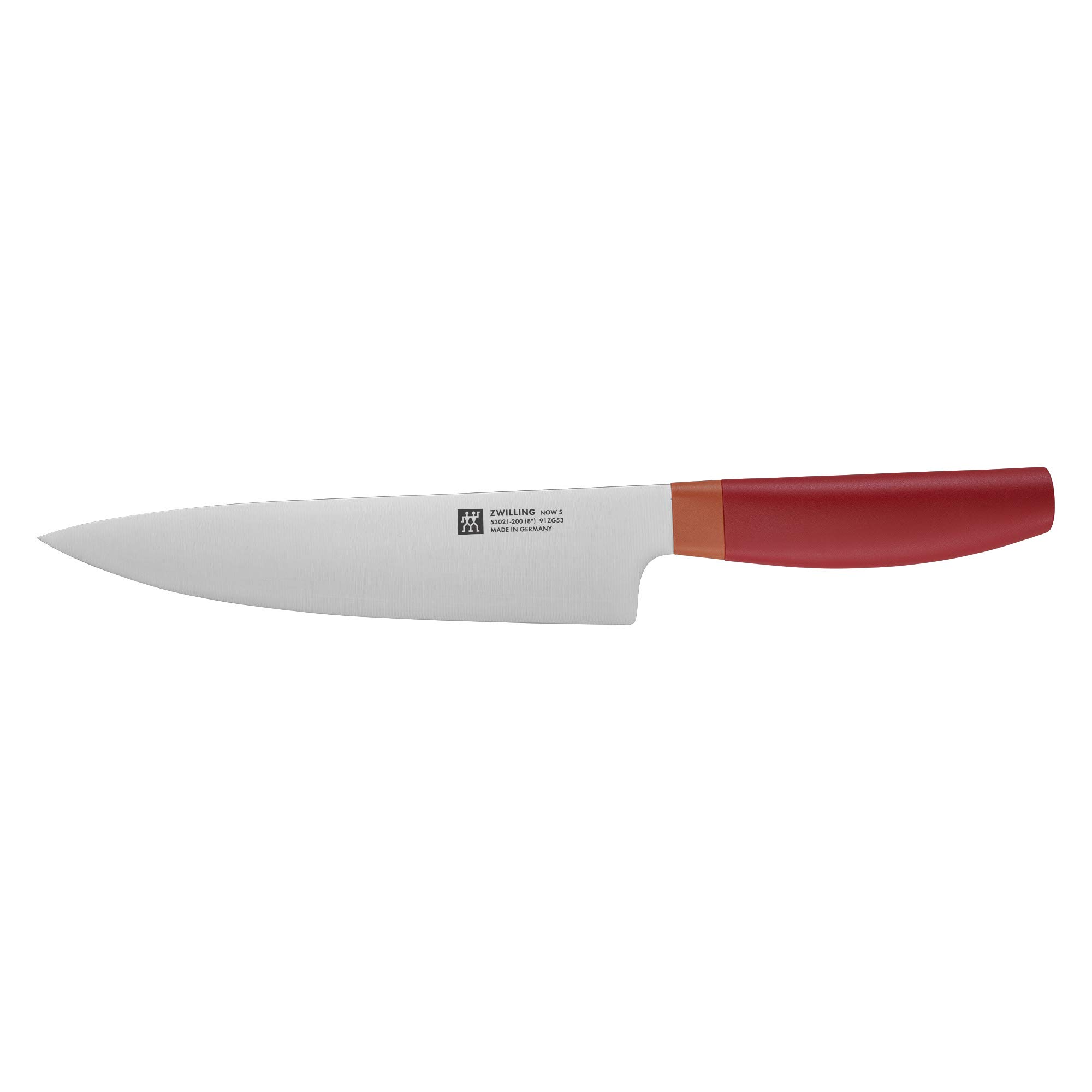 ZWILLINGNow S Chef's Knife, 8-inch, Granada Orange