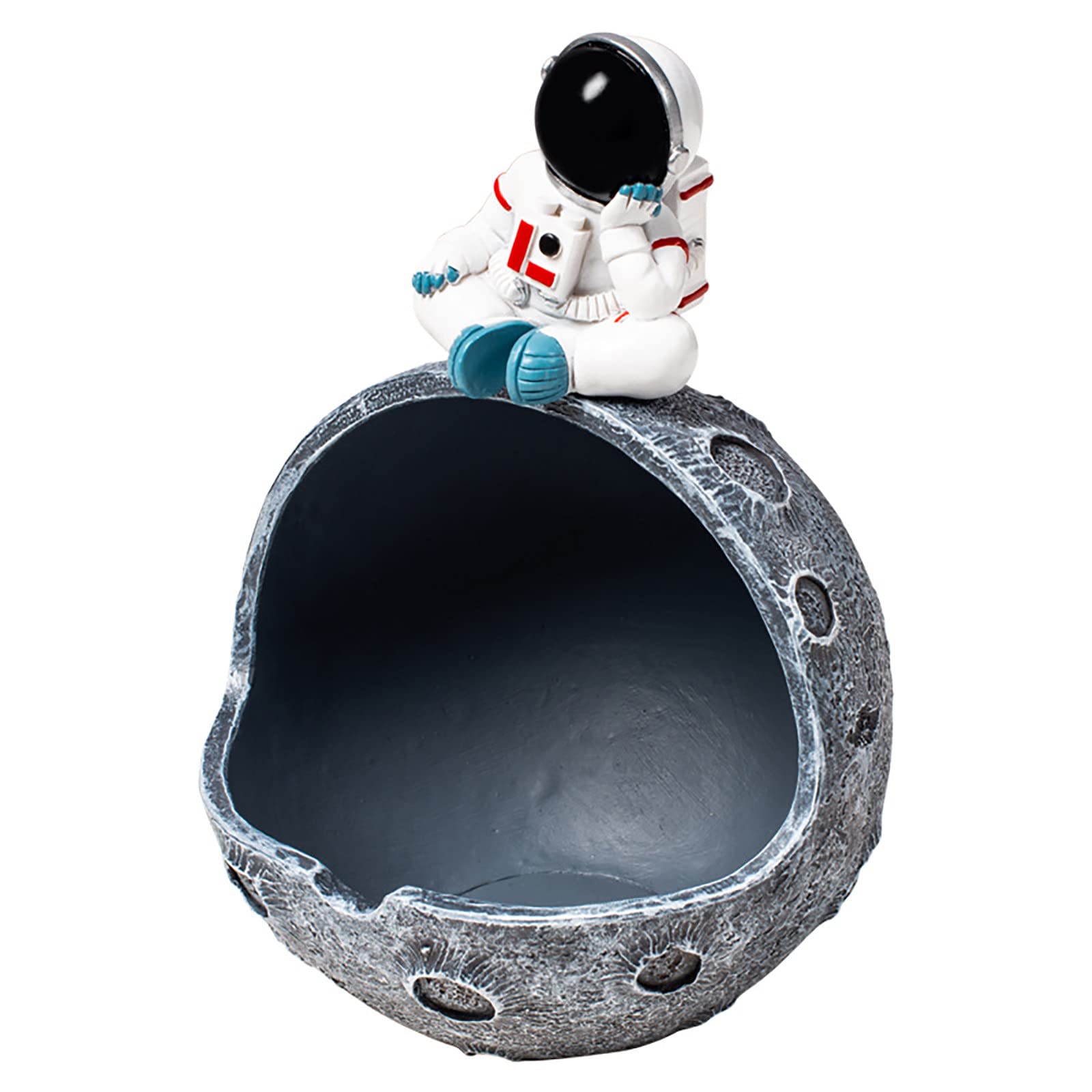 宇宙人の創意的な個性的な灰皿を持って、オフィスの宇宙飛行士を覆います。 Amazon.co.jp: 宇宙飛行士の灰皿、樹脂宇宙飛行士のデスクトップの灰皿
