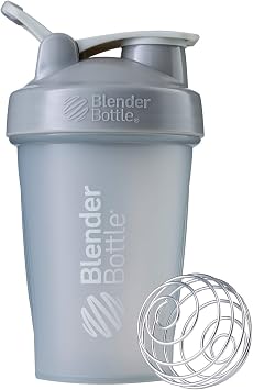 BlenderBottle Classic V1 Plastic Shaker Bottle 20 oz Pebble Grey