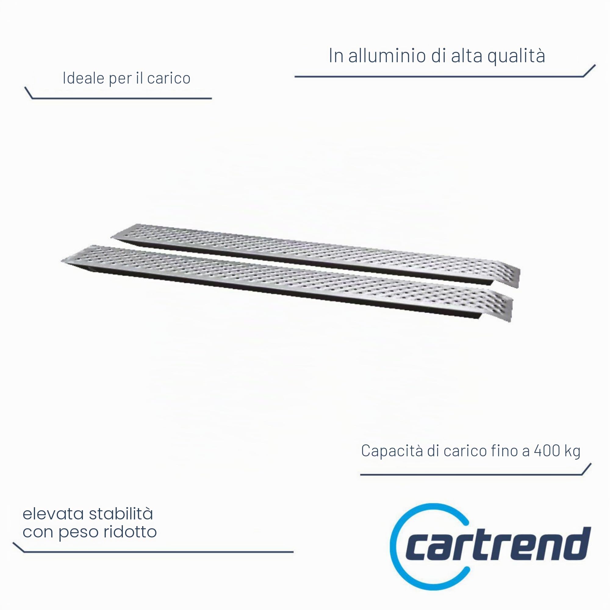 Unitec 10320 Rampa di Carico in Alluminio
