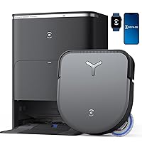 ECOVACS DEEBOT X5 OMNI BLACK Robot Aspirapolvere Lavapavimenti con Stazione All