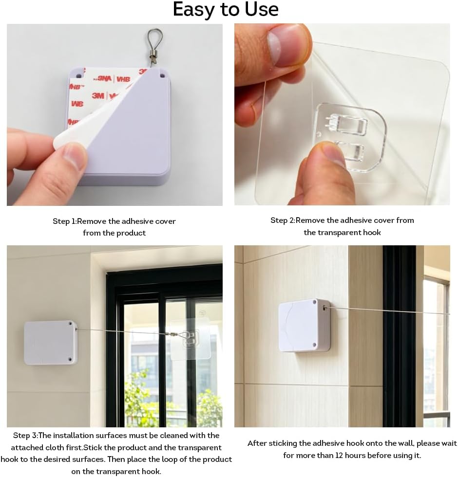 Lily's Home Compact Door Closer - Automatic Soft Quiet Closure - Fits Sliding, Screen, Glass, Cabinet Doors - Easy Install with 3M Adhesive & Screws - 2.4" × 3.1" - Minimalist Design for Homes, 2PK