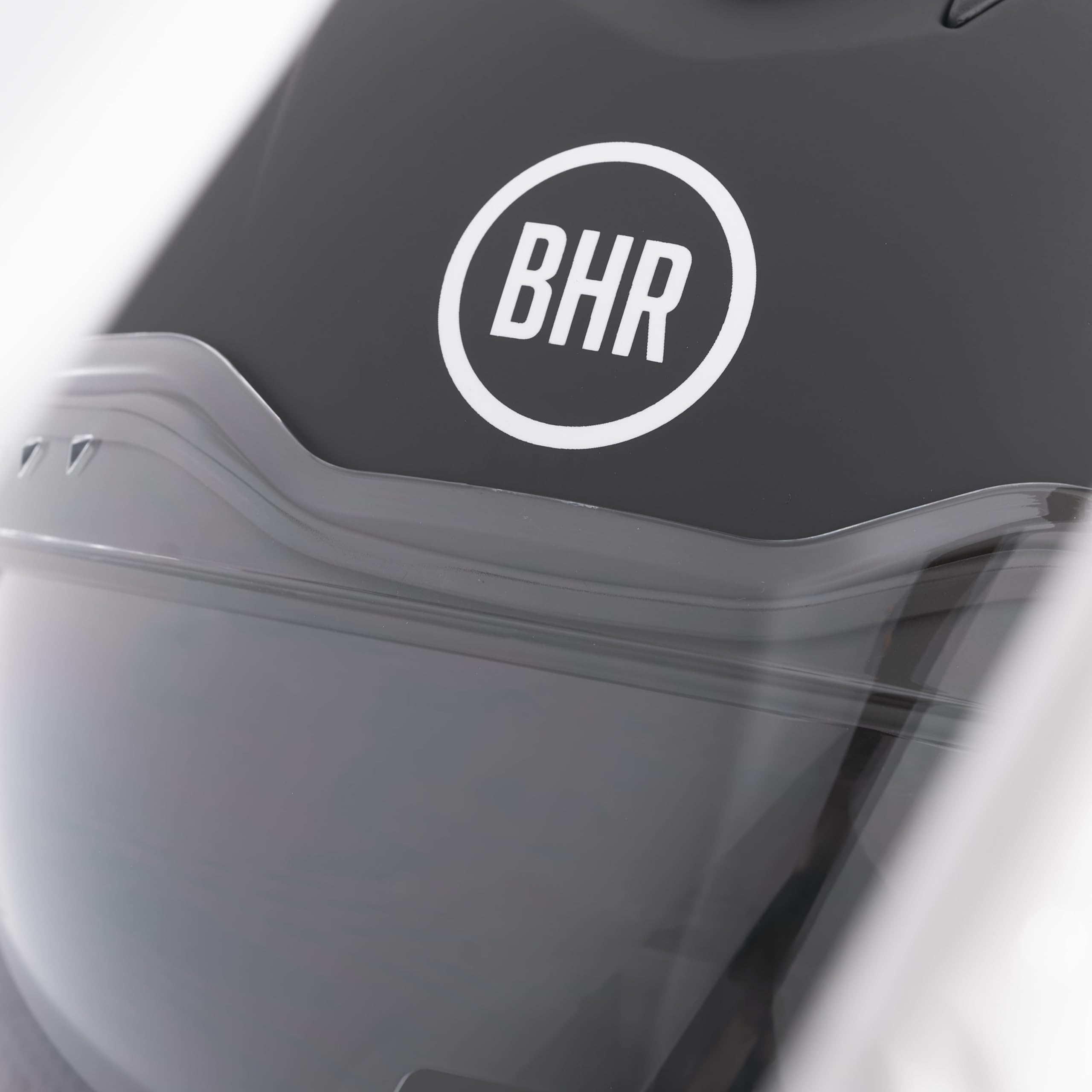 BHR Casco Jet Doppia Visiera 830 FLASH, Casco Scooter Omologato ECE 22.06, Casco Moto Jet Leggero & Confortevole con Visiera Interna Parasole, Nero Opaco, S