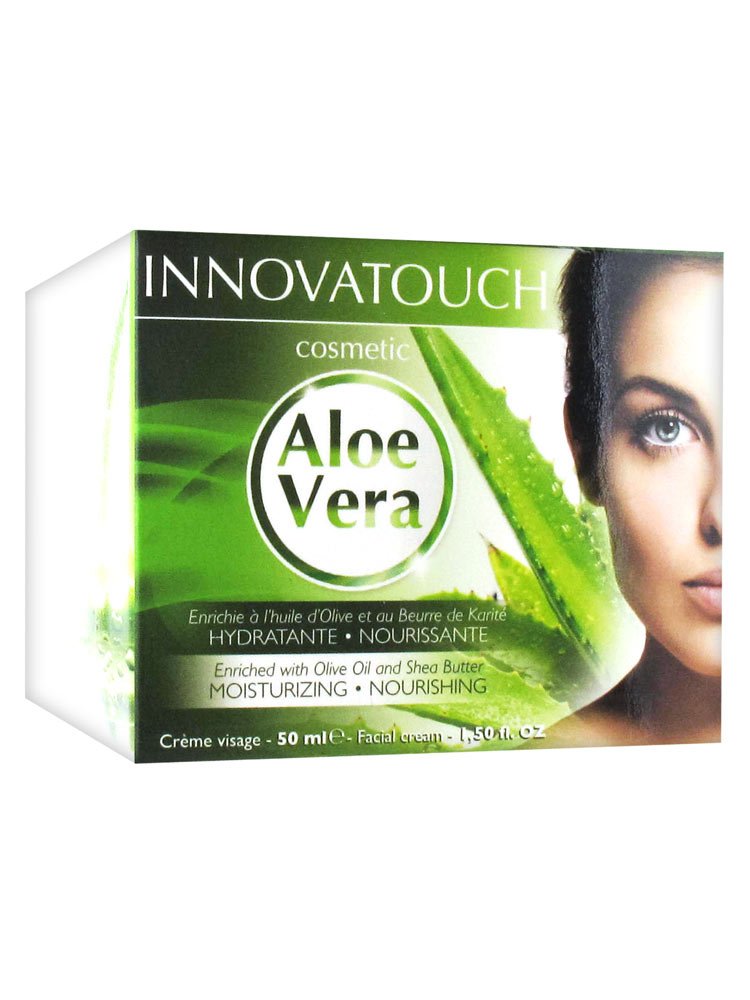 innovatouch crema facial con aloe vera 50 ml