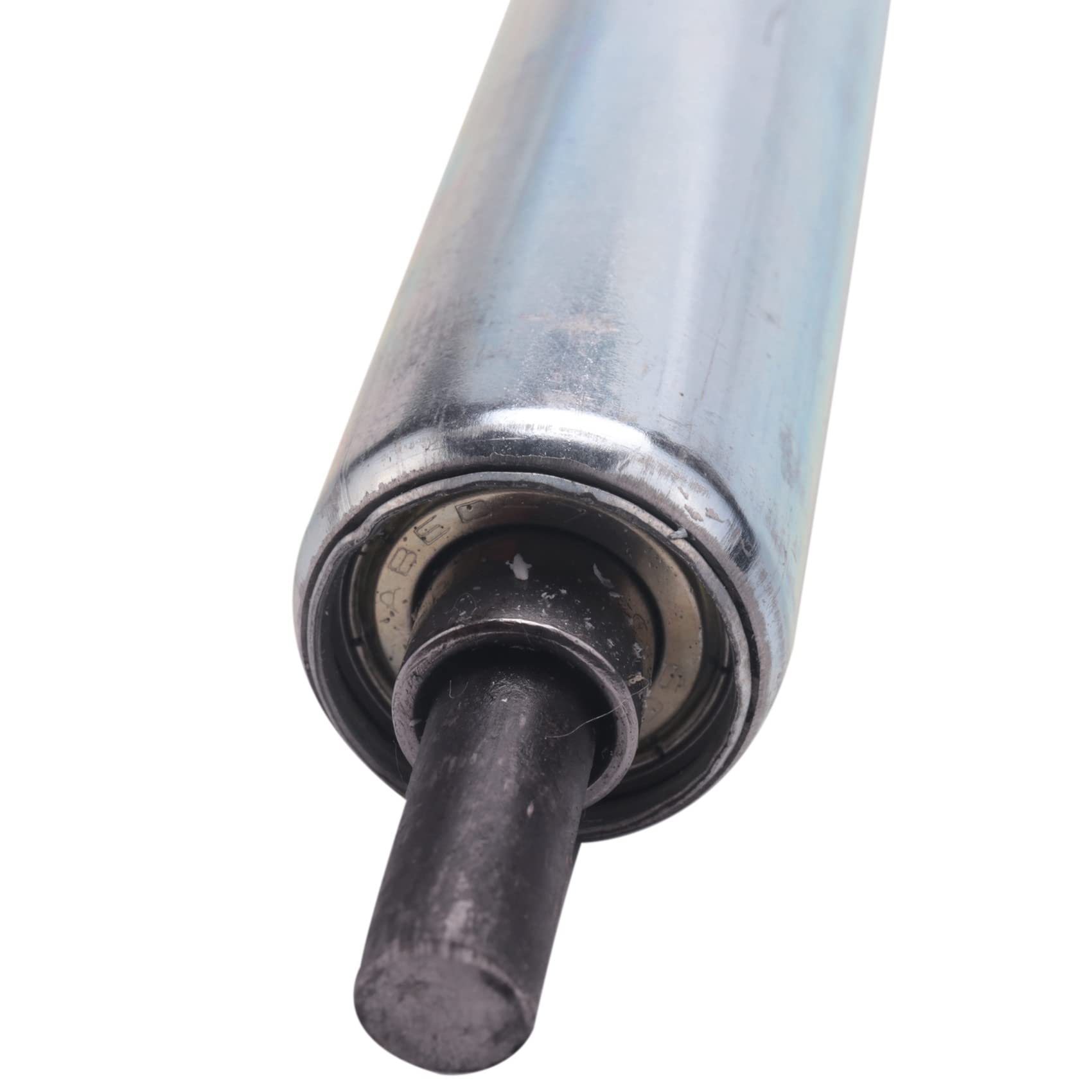 10 rodillos transportadores de línea de montaje de acero al carbono de 25 mm x 300 mm