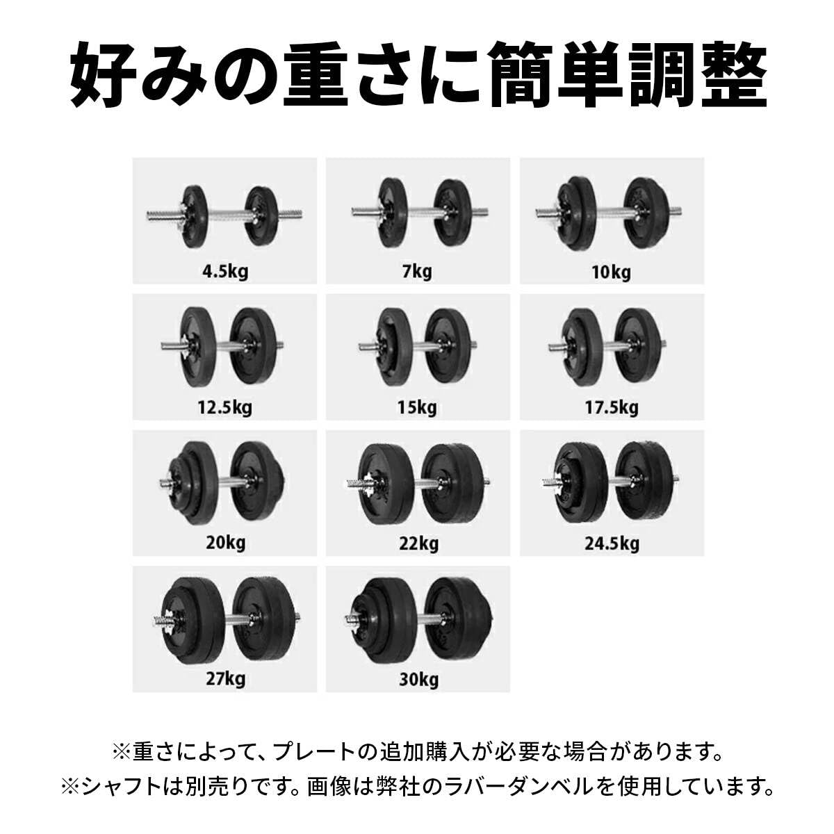 28㎜穴プレート4枚 1枚あたり31lb(約14kg) 錘 重り Amazon | [リーディングエッジ] ダンベルプレート アイアン ブラック