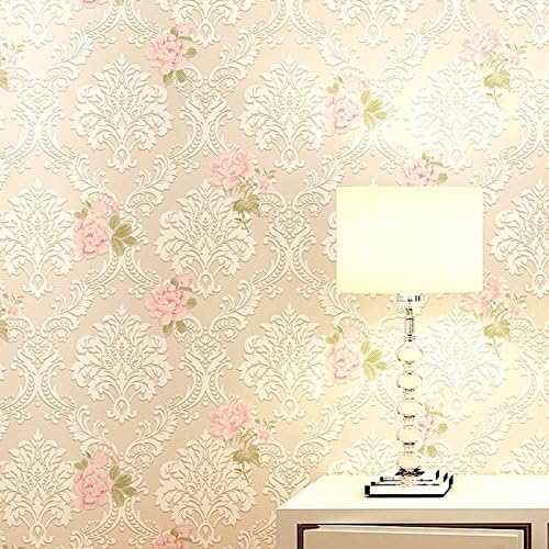 Wallpaper 3D stereoscopic non-woven fabric background wall,Pearlite powder,Wallpaper only