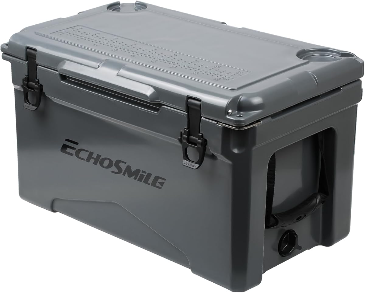 EchoSmile 25/30/35/40/60/75 Quart Rotomolded Cooler