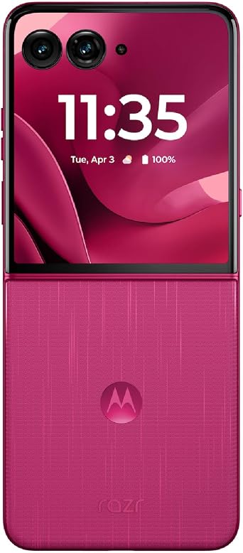 Motorola Razr Ultra 2025 | Unlocked | Made for US 16/512GB | 50MP Camera | Pantone Cabaret