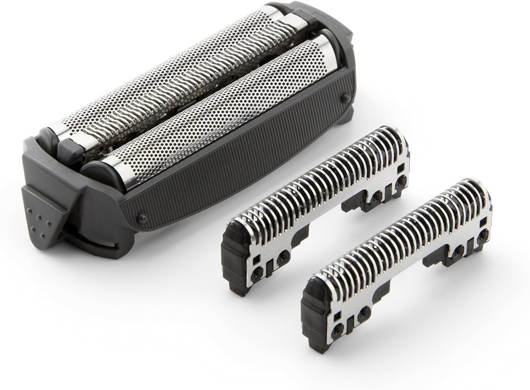 MuMiY Replacement Inner Blade ? Outer Foil Set for Panasonic WES9012PC Men's Wet Dry Electric Razor Cutter Head Blade Thin Smooth Flexible Foils for Satisfying Shave Experience