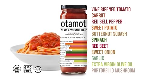 Miniatura 7 de Otamot Salsa esencial orgánica (paquete de 4) 10 verduras orgánicas, sin azúcar añadido, sin OMG, vegana