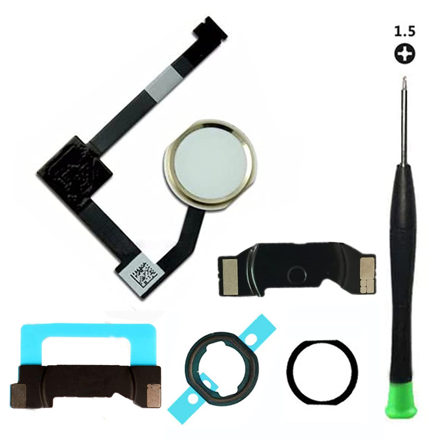 Amazon.co.jp: TPhaelay ホワイトホームボタン交換品iPad Mini 4 7.9