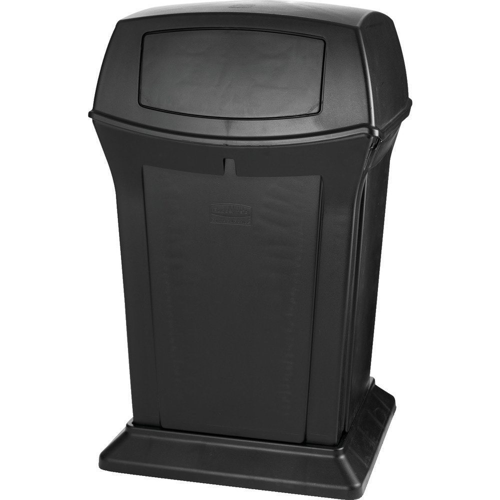 Rubbermaid Commercial Products Ranger Outdoor Trash Can with Lid and