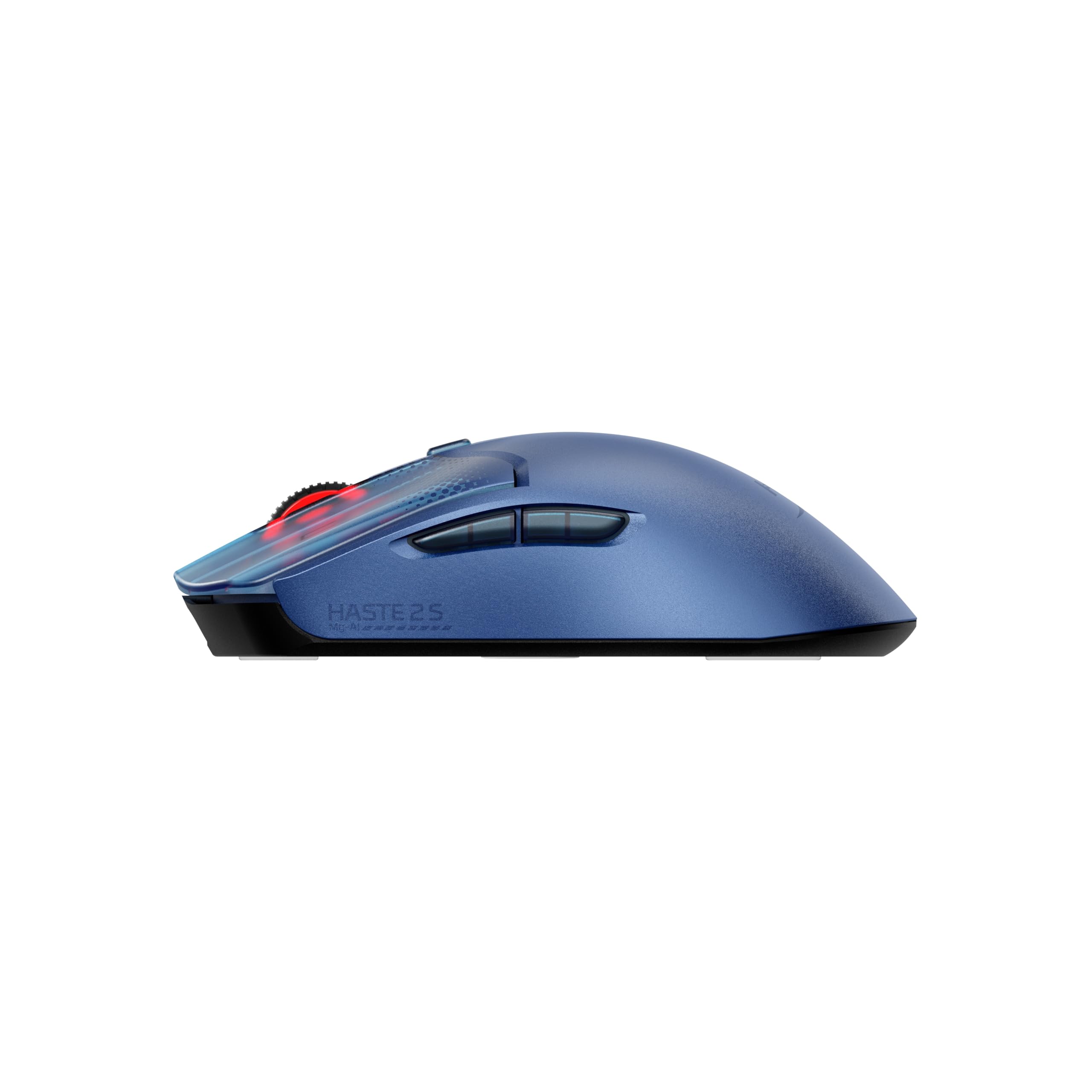 HyperX Pulsefire Haste 2 S Wireless, Souris Gaming sans Fil Ultra Légère 64 g, Coque en Alliage de Magnésium, Capteur HyperX 26K Jusqu’à 26 000 DPI, Autonomie Jusqu’à 120h, Patins en Verre, Bleu