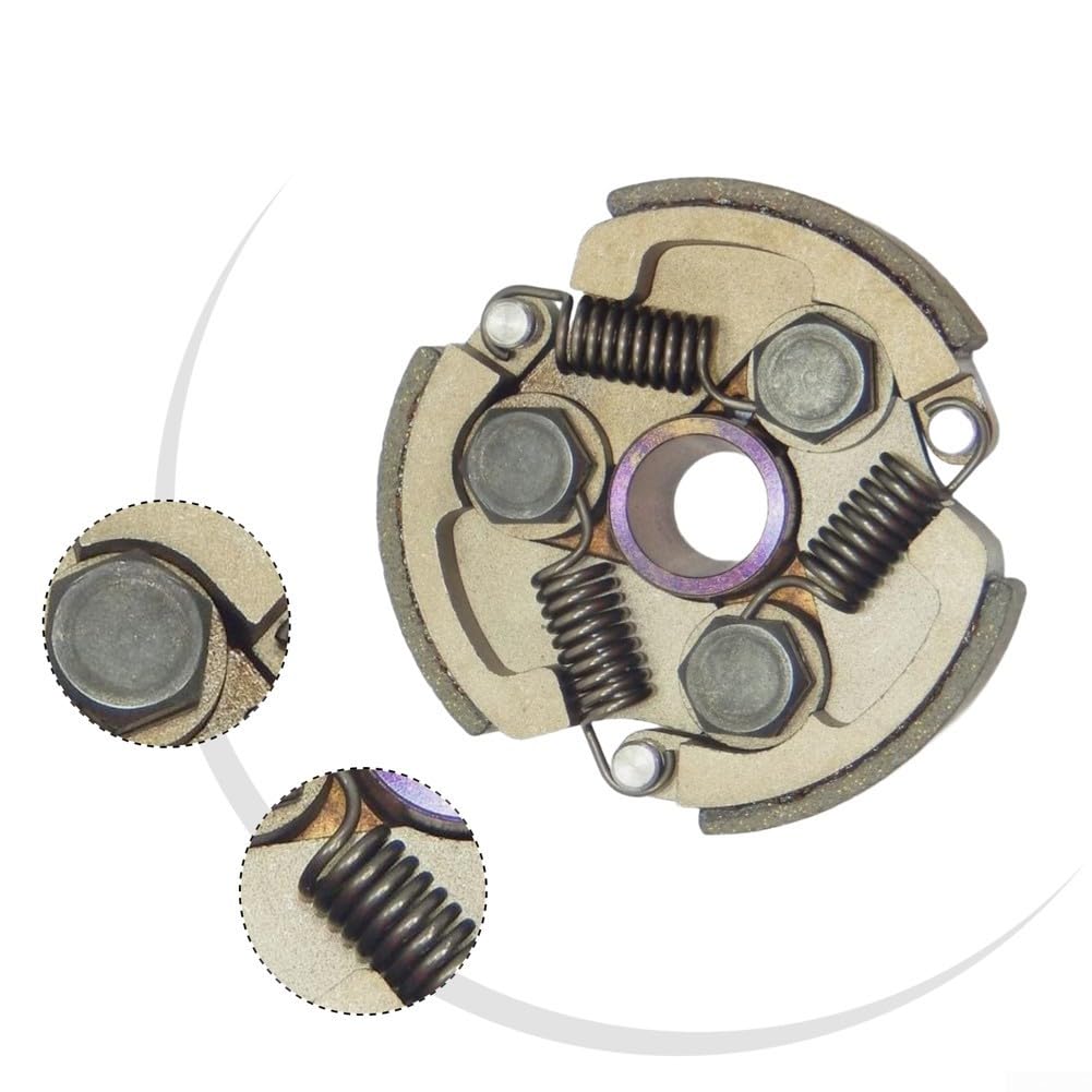 Ensamblajes de embrague de tres muelles para Multiquip para compactadores Mikasa MTX50HD MTX60 MTX70 MTX80 MTX90 Sustituye a 366348550 366346210 Piezas de motor de acero