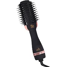 Hair Dryer Brush Blow Dryer Brush in One, 4 in 1 Ionic Hair Dryer and Styler Volumizer with Oval Titanium Barrel, Hot Air Straightener for Smooth Frizz-Free Blowout